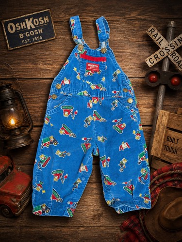 Vtg oshkosh overalls - overalls, corduroy